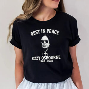 Rest In Peace Ozzy Osbourne Black Sabbath T shirt 1