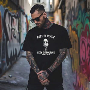 Rest In Peace Ozzy Osbourne Black Sabbath T-shirt Rest In Peace Ozzy Osbourne Black Sabbath T-shirt