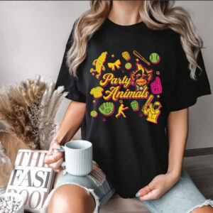Savannah Party Animals Funny Savannah Bananas Baseball T shirt 1