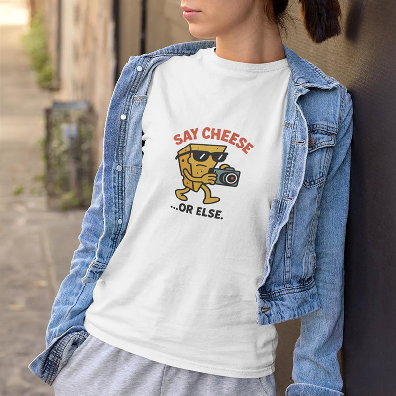 Say Cheese Or Else Funny Photography Shirt Say Cheese Or Else Funny Photography Shirt
