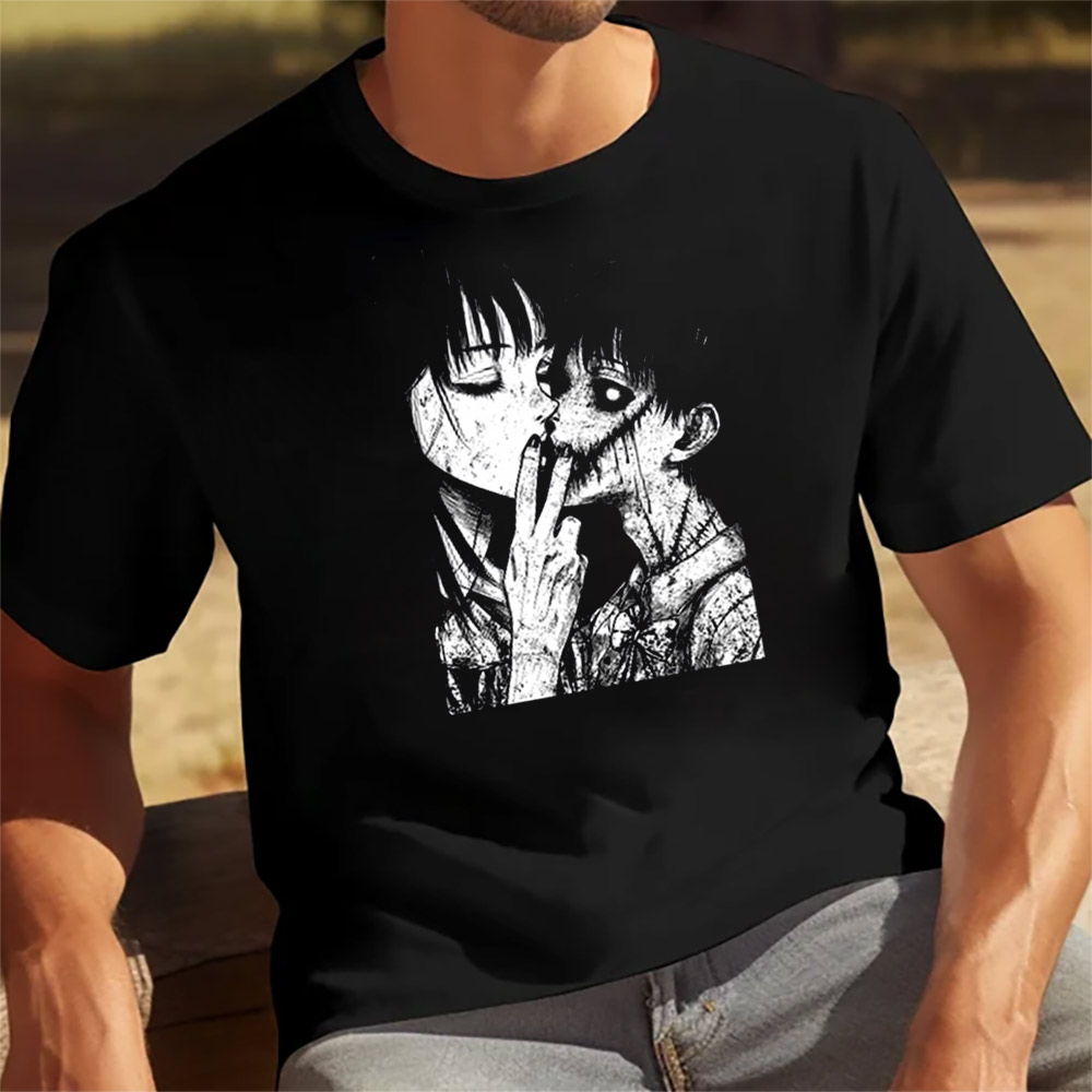 Scary Japanese Anime Tee Scary Japanese Anime Tee