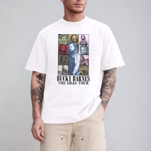 Sebastian Stan Marvel Bucky Barnes The Eras Tour T shirt 1