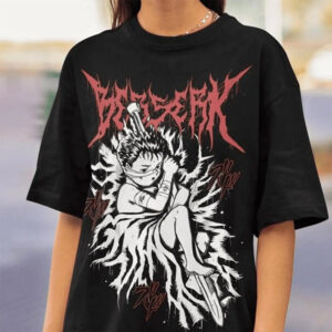 Skull Knight Anime Vintage T shirt 3