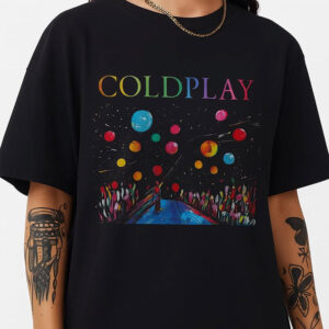 Space Aesthetic Band Coldplay Shirt 2