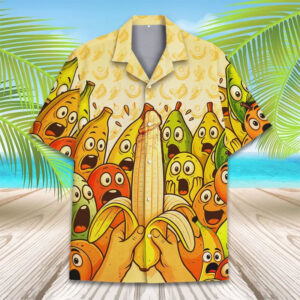 Summer Banana Fruit Party Funny Adult Meme Hawaiian Shirt Summer Banana Fruit Party Funny Adult Meme Hawaiian Shirt