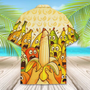 Summer Banana Fruit Party Funny Adult Meme Hawaiian Shirt 2