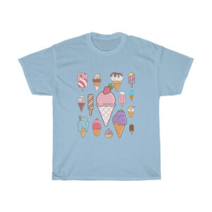 Summer Ice Cream Party Comfort Colors T shirt 2