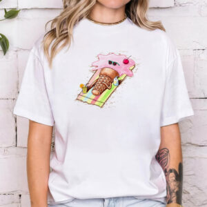 Sunbathe ice cream shirt 1