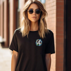 The Fantastic 4 Logo T shirt 2