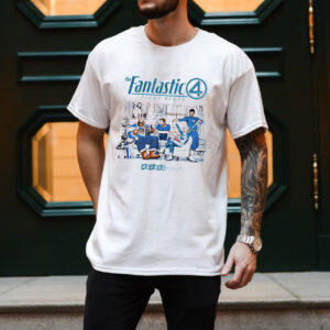 The Fantastic Four First Steps Vintage Marvel Studio Movie T shirt 2