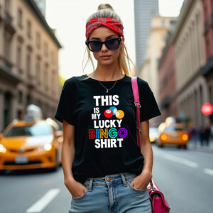 This Is My Lucky Bingo Shirt Funny Gambling T shirt 1