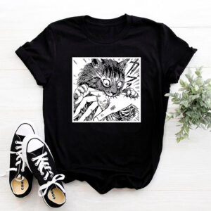 Tomie Cat Diary Anime Horror Shirt Tomie Cat Diary Anime Horror Shirt