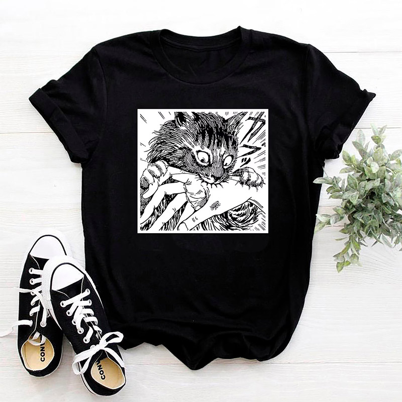 Tomie Cat Diary Anime Horror Shirt Tomie Cat Diary Anime Horror Shirt