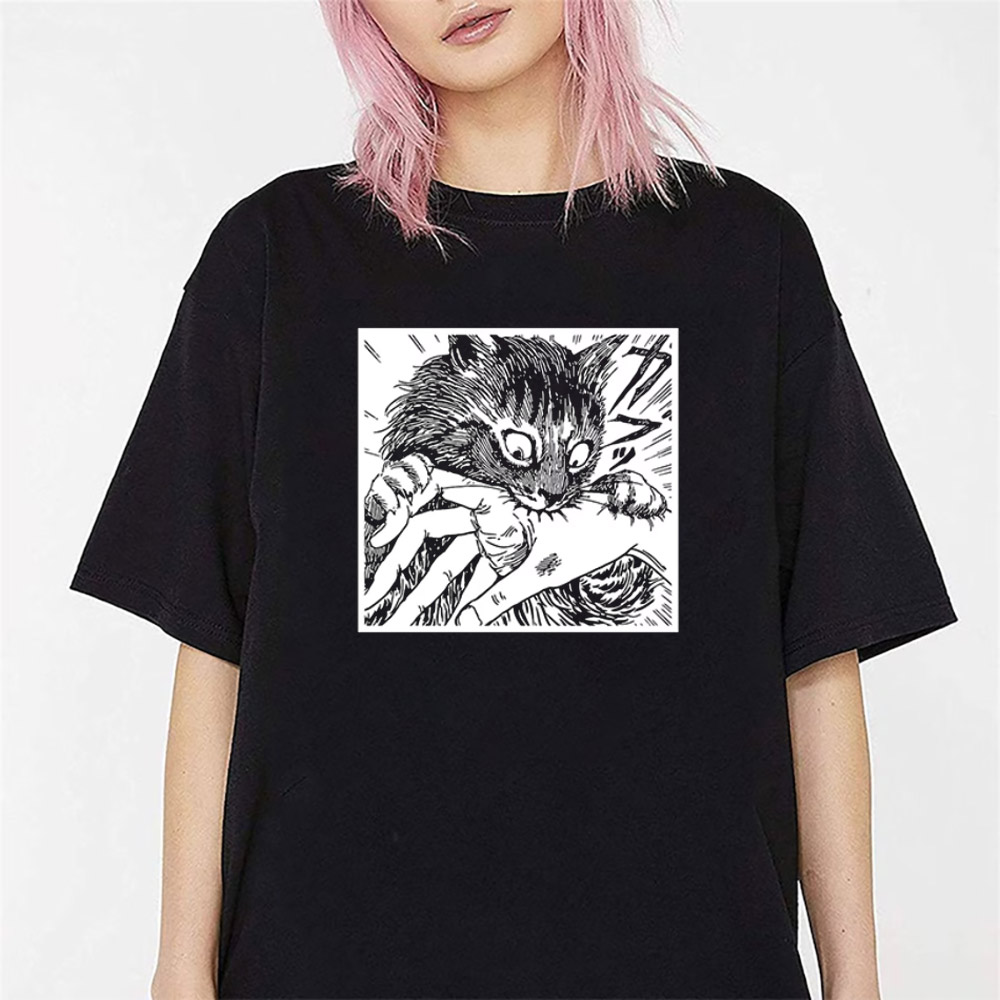 Tomie Cat Diary Anime Horror Shirt Tomie Cat Diary Anime Horror Shirt