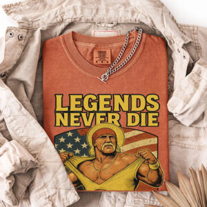 Vintage Legends Never Die Brother, Hulk Hogan Honor Comfort Colors T-shirt Vintage Legends Never Die Brother, Hulk Hogan Honor Comfort Colors T-shirt