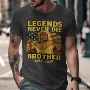 Vintage Legends Never Die Brother, Hulk Hogan Honor Comfort Colors T-shirt Vintage Legends Never Die Brother, Hulk Hogan Honor Comfort Colors T-shirt