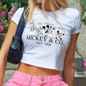 Vintage Mickey And Friends Signatures Tee Vintage Mickey And Friends Signatures Tee