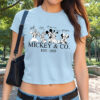 Vintage Mickey And Friends Signatures Tee