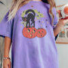 80s Vintage Halloween Cat Pumpkin Comfort Colors T-shirt
