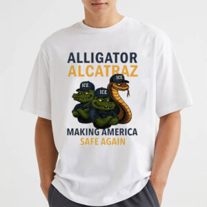 Alligator Alcatraz Making America Safe Again Shirt 3