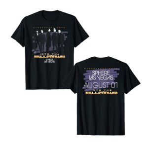 Backstreet Boys Into The Millennium Sphere Las Vegas Concert 2-sided T-shirt