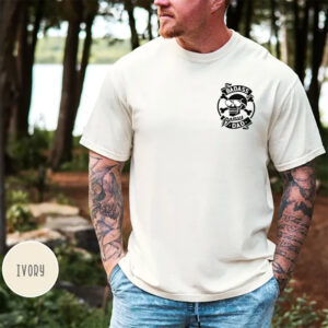 Badass Bonus Dad, Cool Step Father Comfort Colors T shirt 2