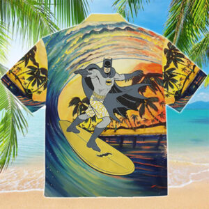 Beach Vacation Batman Surfing hawaiian shirt batman 2