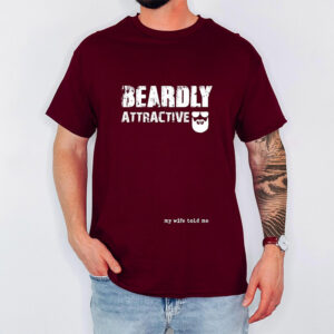 Beardly Attractive Bearded Dad Comfort Colors T-shirt