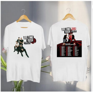 Big Time Rush In Real Life Worldwide Tour 2-sided Shirt