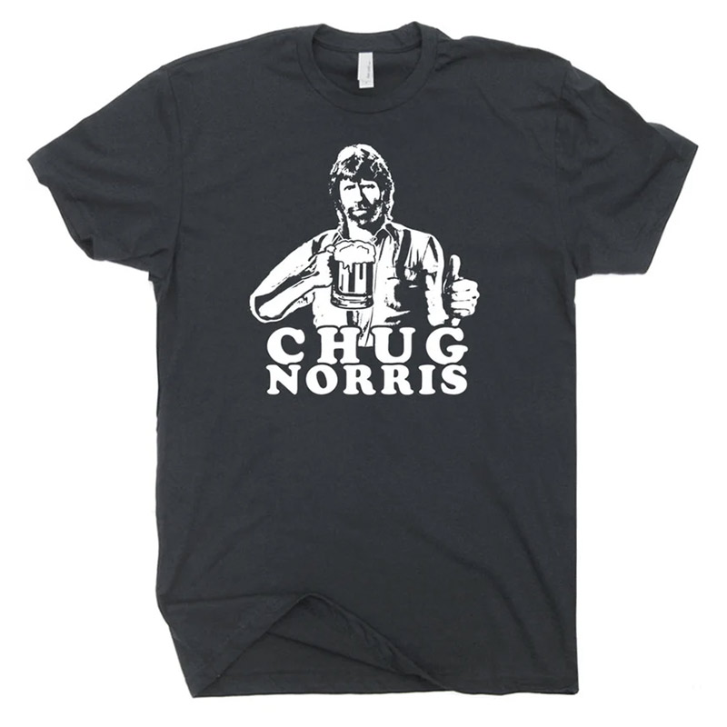 Chug Norris Funny Chuck Norris Drinking Beer T-shirt Chug Norris Funny Chuck Norris Drinking Beer T-shirt