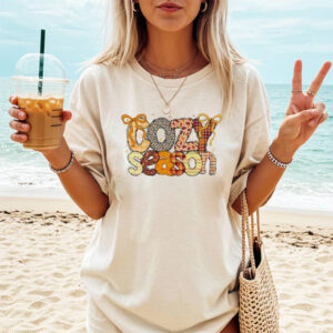Cozy Season Groovy Comfort Colors T shirt