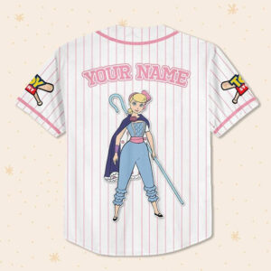 Custom Disney Toy Story Bo Peep Baseball Jersey