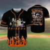 Custom Halloween Jack Skellington Friend Baseball Jersey