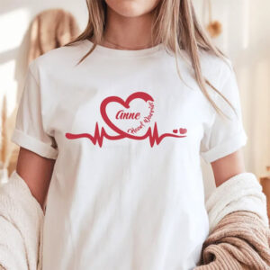 Custom Heart Warrior, World Heart Day Comfort Colors T-shirt Custom Heart Warrior, World Heart Day Comfort Colors T-shirt