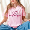 Custom Heart Warrior, World Heart Day Comfort Colors T-shirt