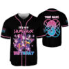 Custom It’s My Huntrix Birthday Kpop Demon Hunter Baseball Jersey