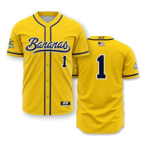Custom Savannah Bananas Baseball Team Baseball Jersey No. 2
