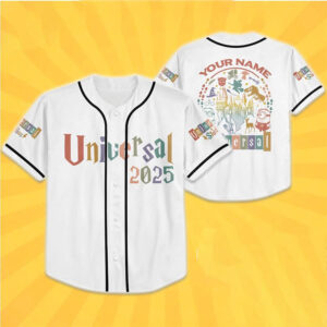 Custom Universal Trip, Mickey Mouse Park Baseball Jersey
