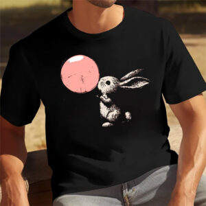 Cute Bunny and Bubblegum T shirt 2