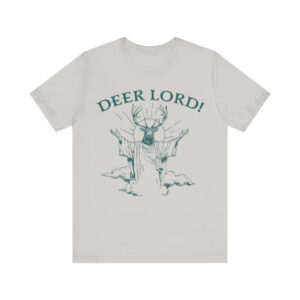 DEER LORD Funny Jesus Deer T-shirt DEER LORD Funny Jesus Deer T-shirt