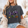 Dancing Skeletons Witch Halloween Comfort Colors T-shirt