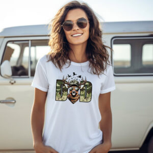 Deer Hunting Dad, Dad Hunter Gift Tee 1