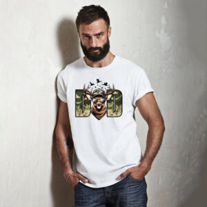 Deer Hunting Dad, Dad Hunter Gift Tee Deer Hunting Dad, Dad Hunter Gift Tee