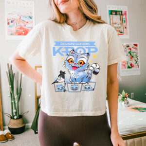 Demon Hunter K-POP Derpy The Tiger Comfort Colors T-shirt