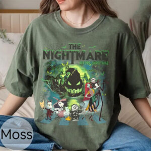 Disney The Nightmare Before Christmas Comfort Colors T shirt 2