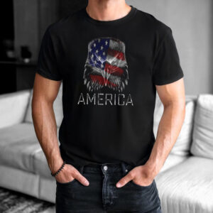 Eagle Flag USA Patriotic T-shirt Eagle Flag USA Patriotic T-shirt