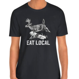 Eat Local Funny deer hunting seasons T shirt 3