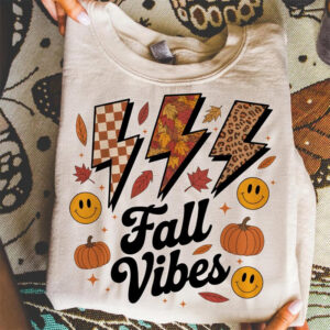 Fall vibes retro 1st day of autumn T shirt 2