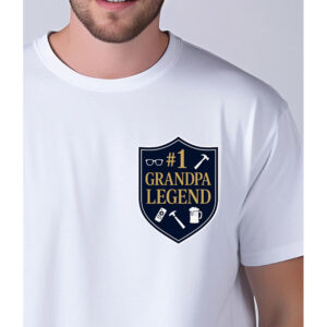 Funny Grandparents Day, #1 Grandpa Legend Shirt 1
