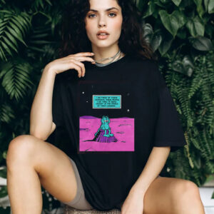 Garfield Lazy Monday Funny Space Graphic Tee 3